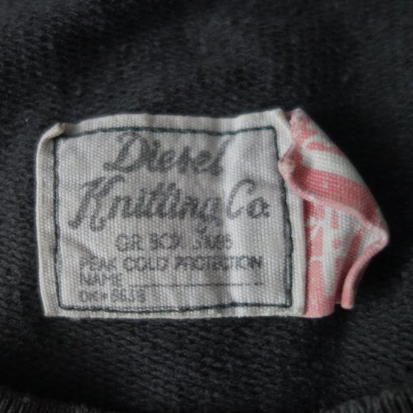 Vintage Diesel Knitting Co. Jeans & Workwear Only the Brave Sweatshirt Size M - Picture 12 of 16